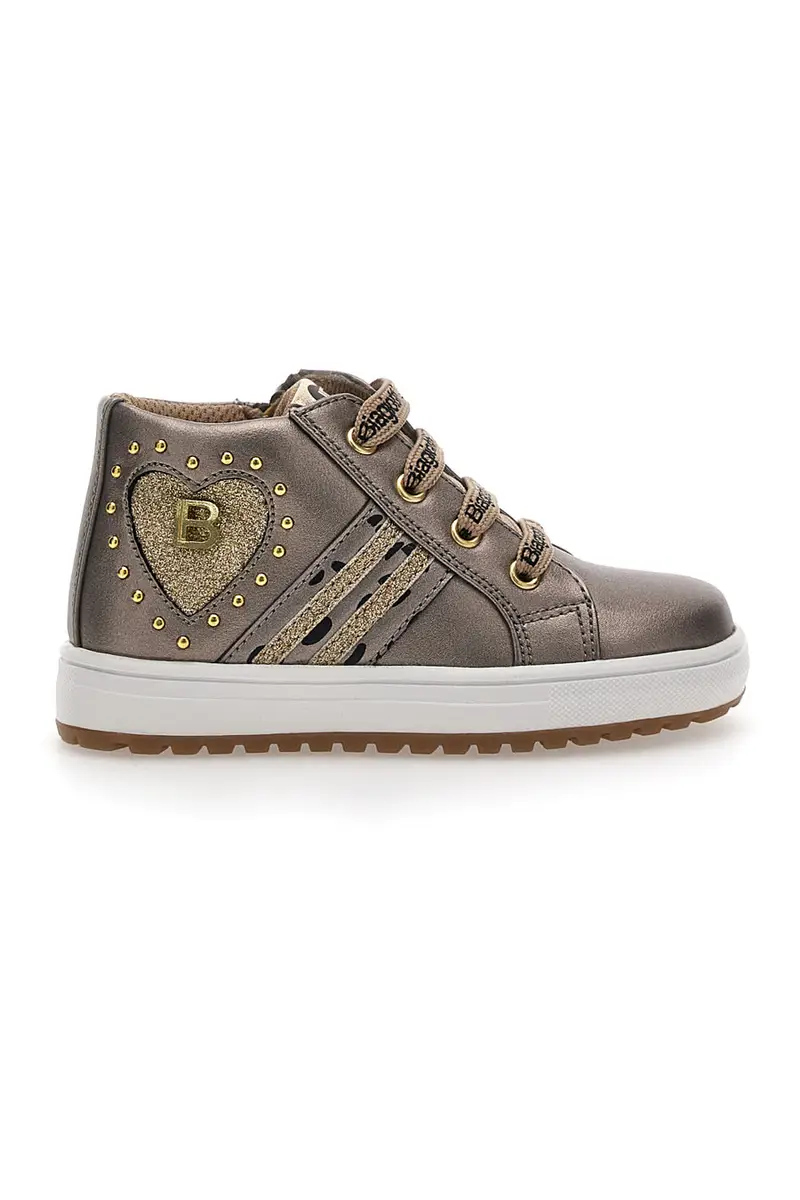 Sneakers Primi Passi Mid-Cut Taupe Laura Biagiotti 8801