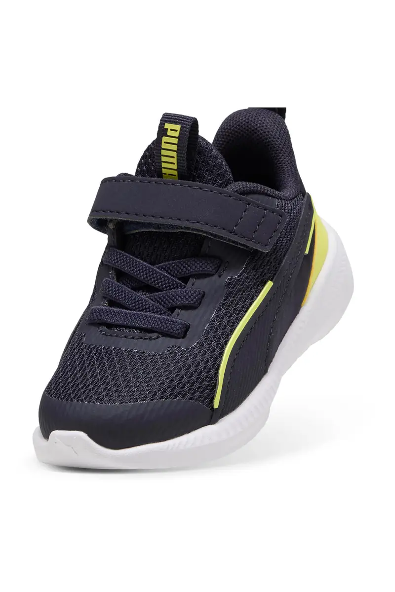 Sneakers Primi Passi PUMA Flyer 3 AC+ Inf Navy e Gialle miniatura 2