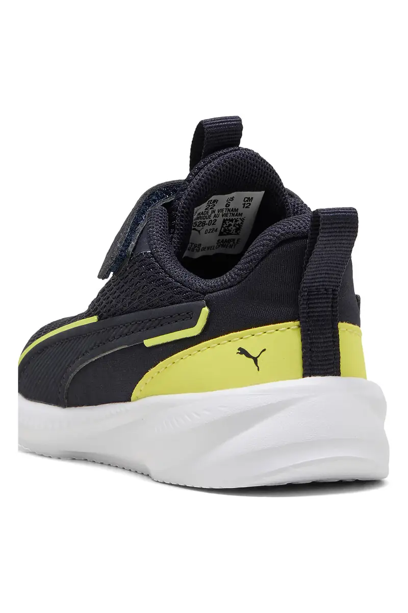 Sneakers Primi Passi PUMA Flyer 3 AC+ Inf Navy e Gialle miniatura 3