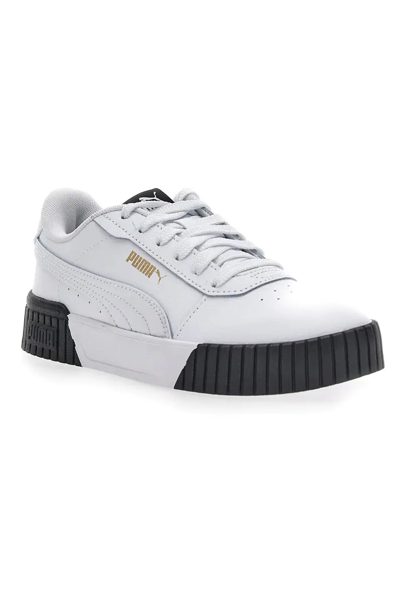Sneakers Puma Carina 2.0 Bianche e Nere miniatura 2