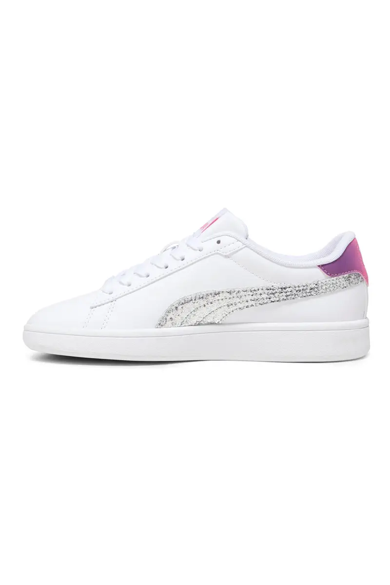 Sneakers Puma Smash 3.0 L Star Glo Jr Bianche miniatura 2