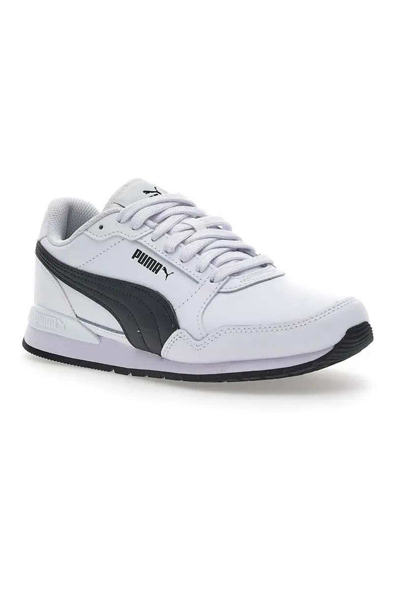 Sneakers Puma ST Runner V3 L Jr Bianche e Nere miniatura 2