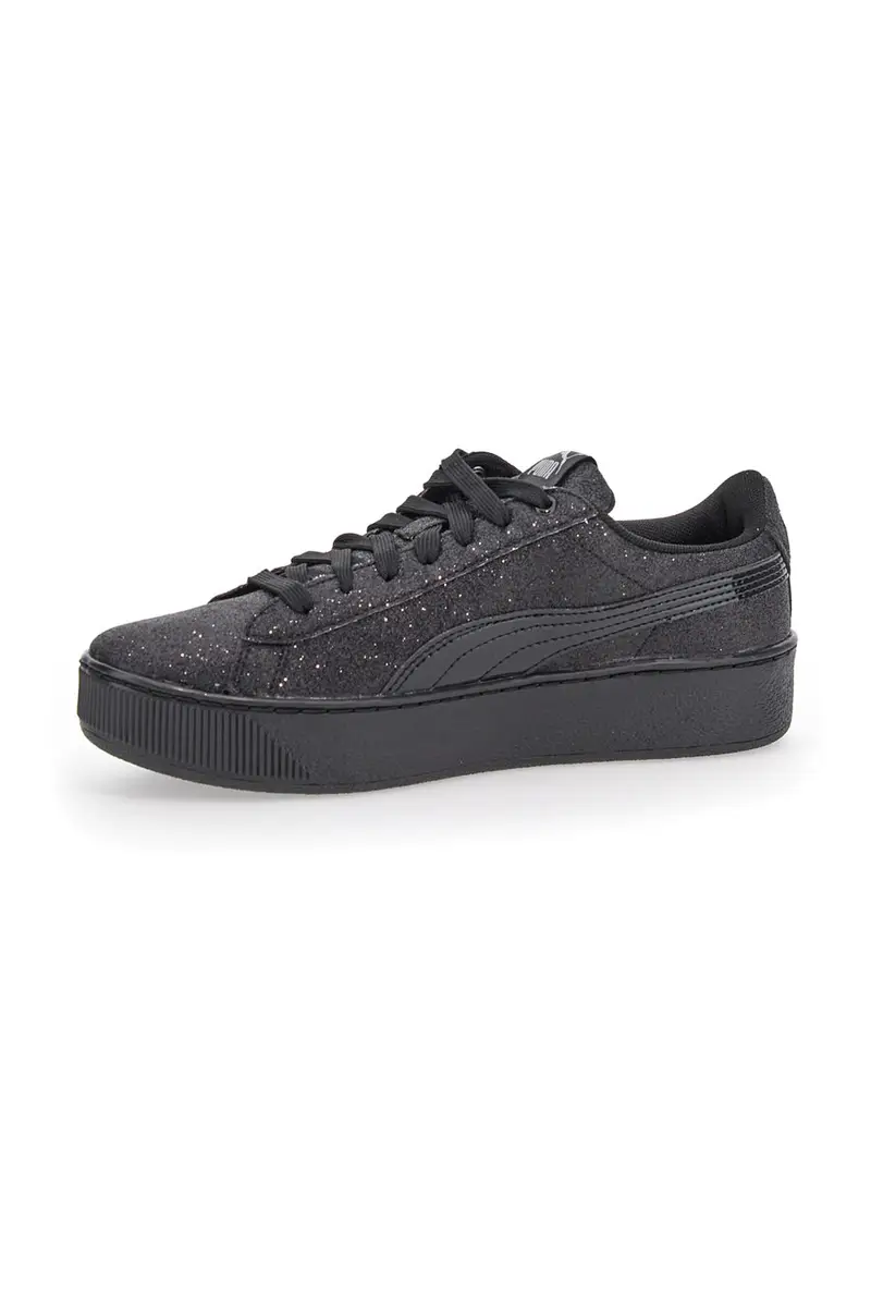 Sneakers Puma Vikky Platform Glitz Jr Nera miniatura 3