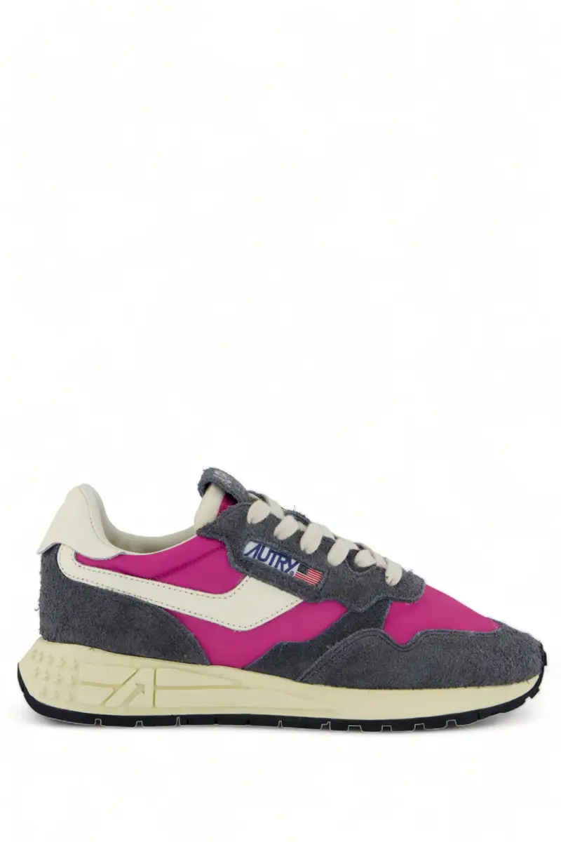Sneakers Reelwind Fucsia e Grigie