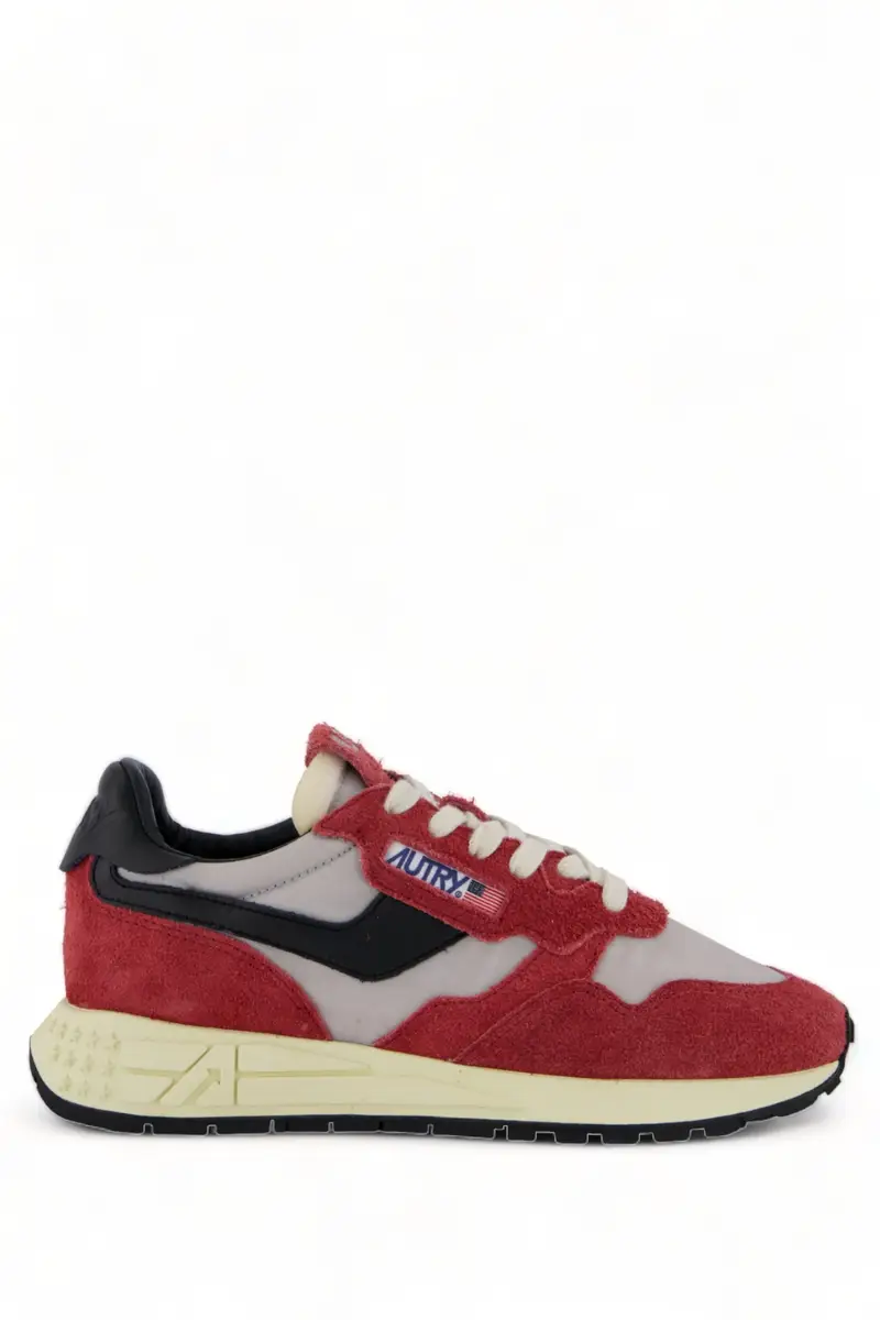 Sneakers Reelwind Grigie e Rosse