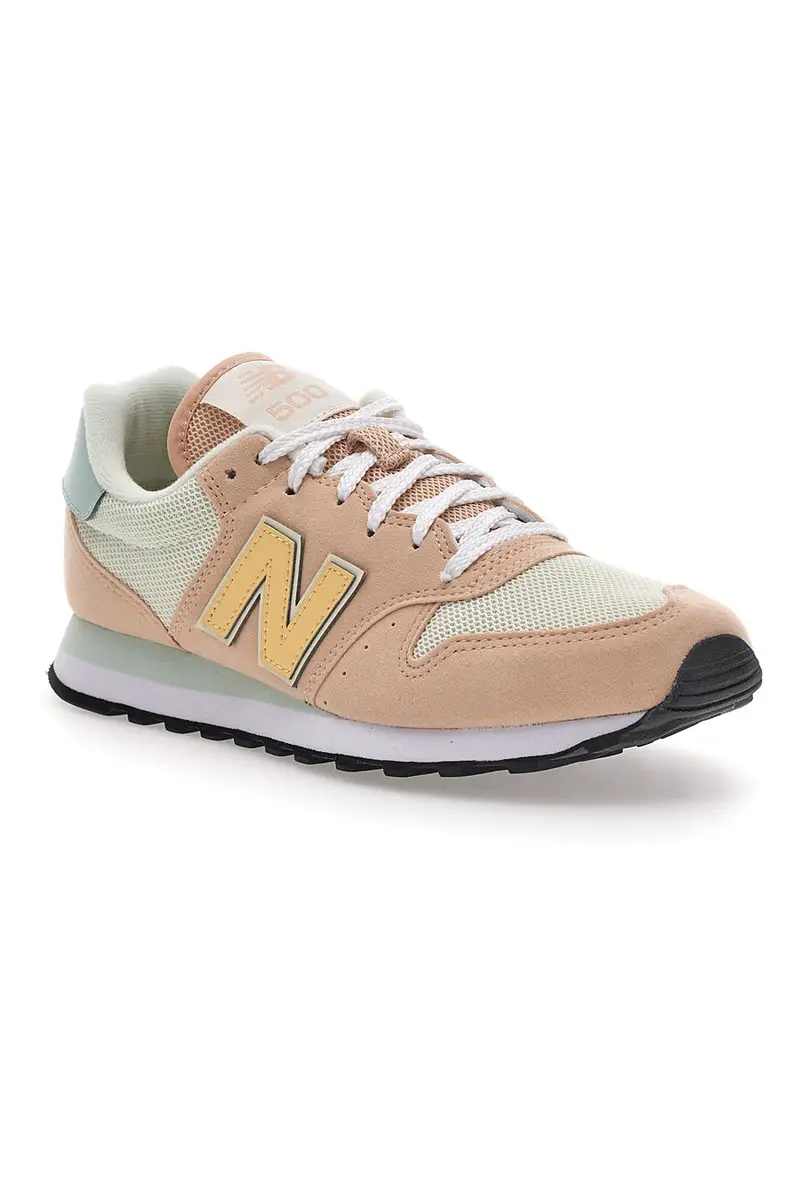 Sneakers Rosa Con Dettagli Colorati New Balance 500 miniatura 2