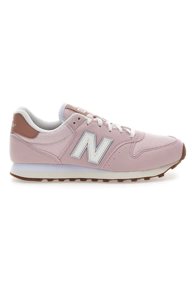 Sneakers rosa con inserti in tessuto New Balance 500