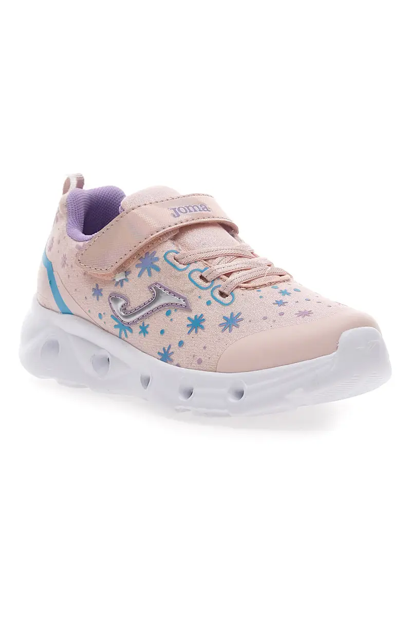 Sneakers Rosa con Luci e Chiusura in Velcro JOMA SPACE JR 2513 miniatura 2