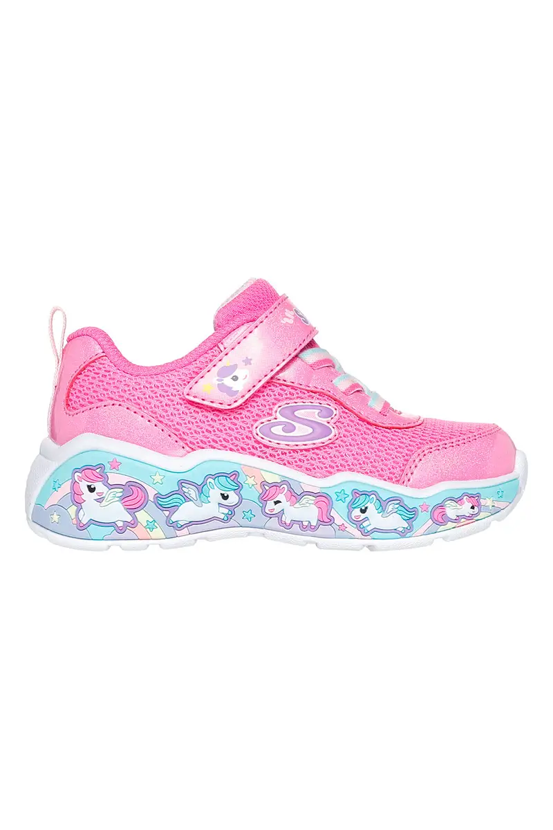 Sneakers Rosa Con Luci Skechers Play Scene Fun Squad