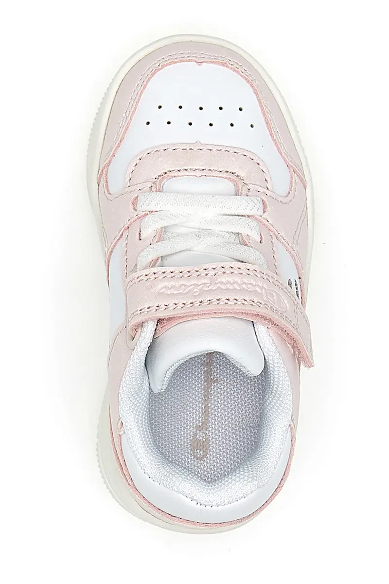 Sneakers rosa con strappo e logo Champion RD18 Bubble G TD miniatura 3