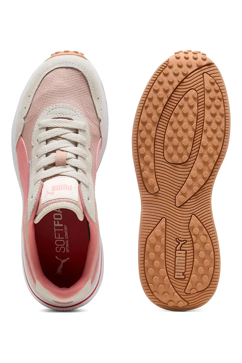 Sneakers Rosa e Beige Puma R78 GLANCE miniatura 3