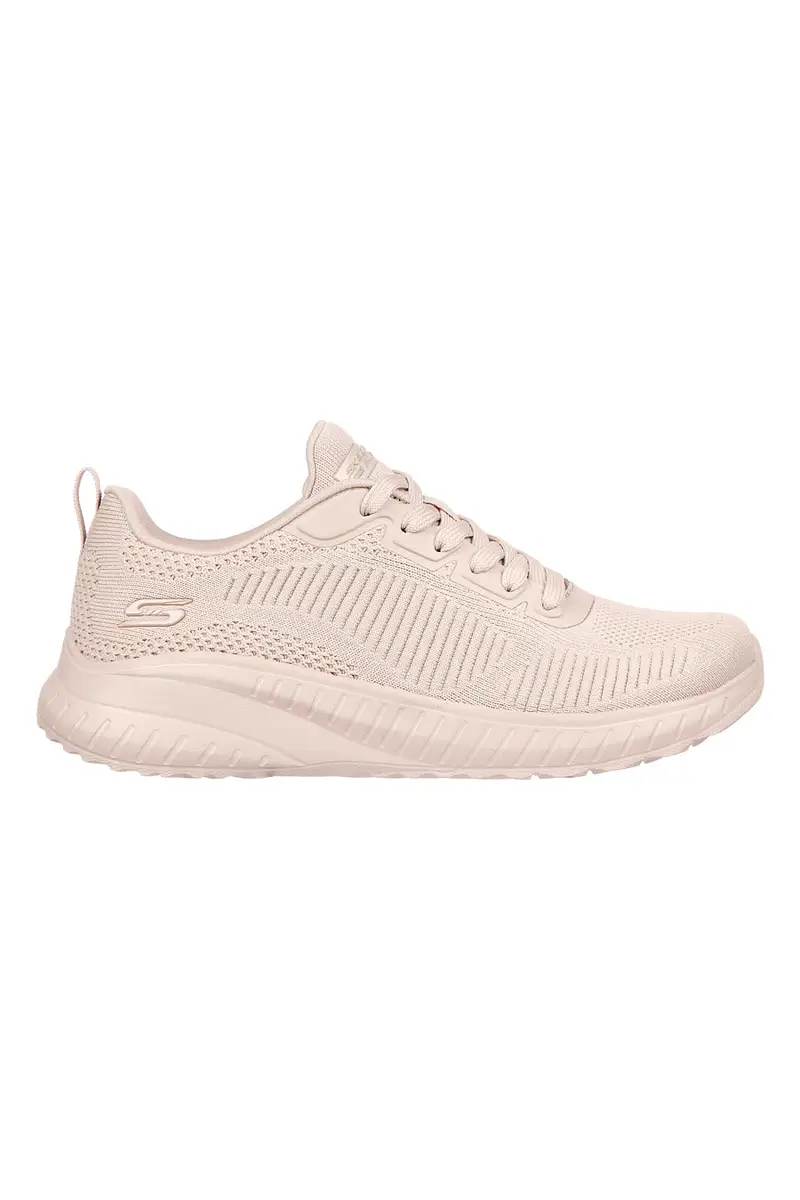 Sneakers rosa in mesh traspirante con Memory Foam Skechers BOBS Squad Chaos Face Off