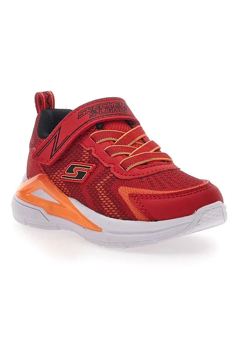Sneakers Rosse Con Luci Colorate Skechers Lights Tri-Namics miniatura 2