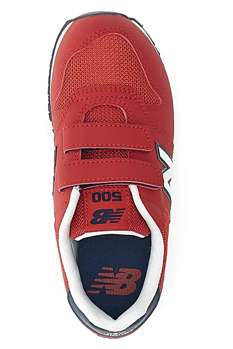 Sneakers rosse con strappi New Balance PV500TR1 miniatura 3