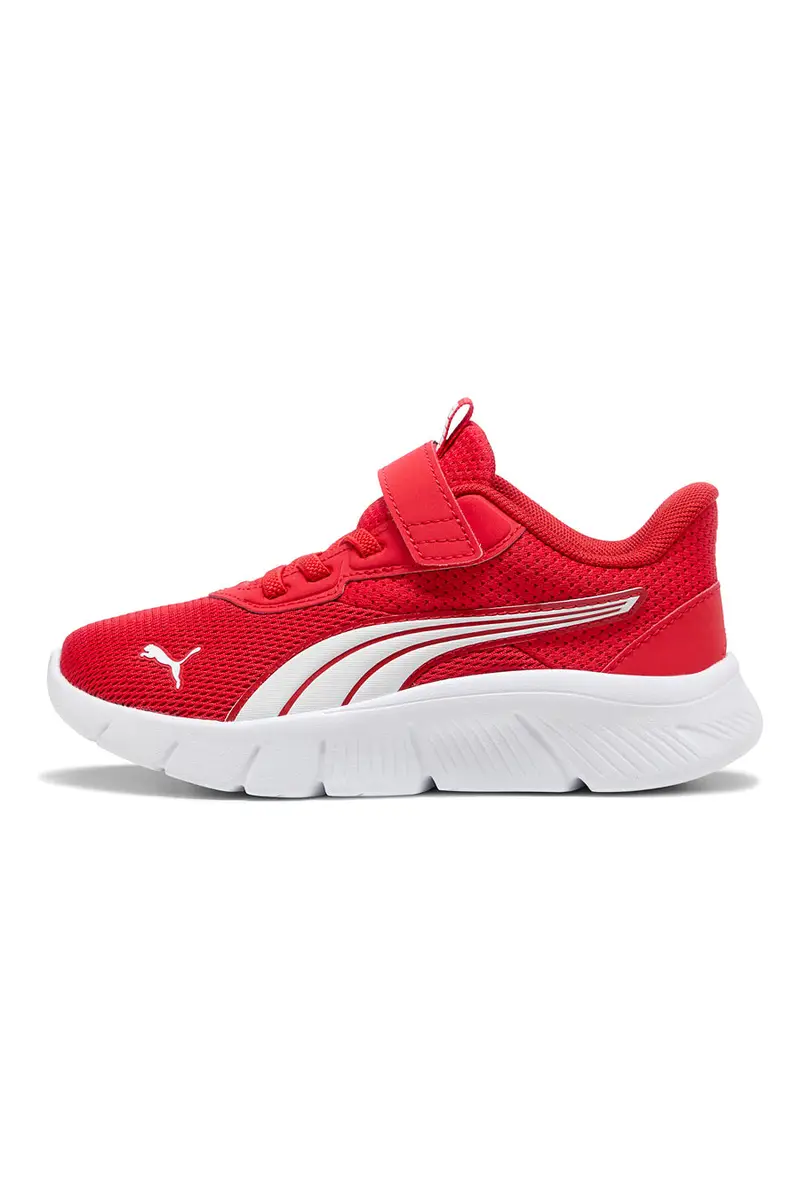 Sneakers rosse leggere da bambino Puma FlexFocus Modern AC+ PS miniatura 3