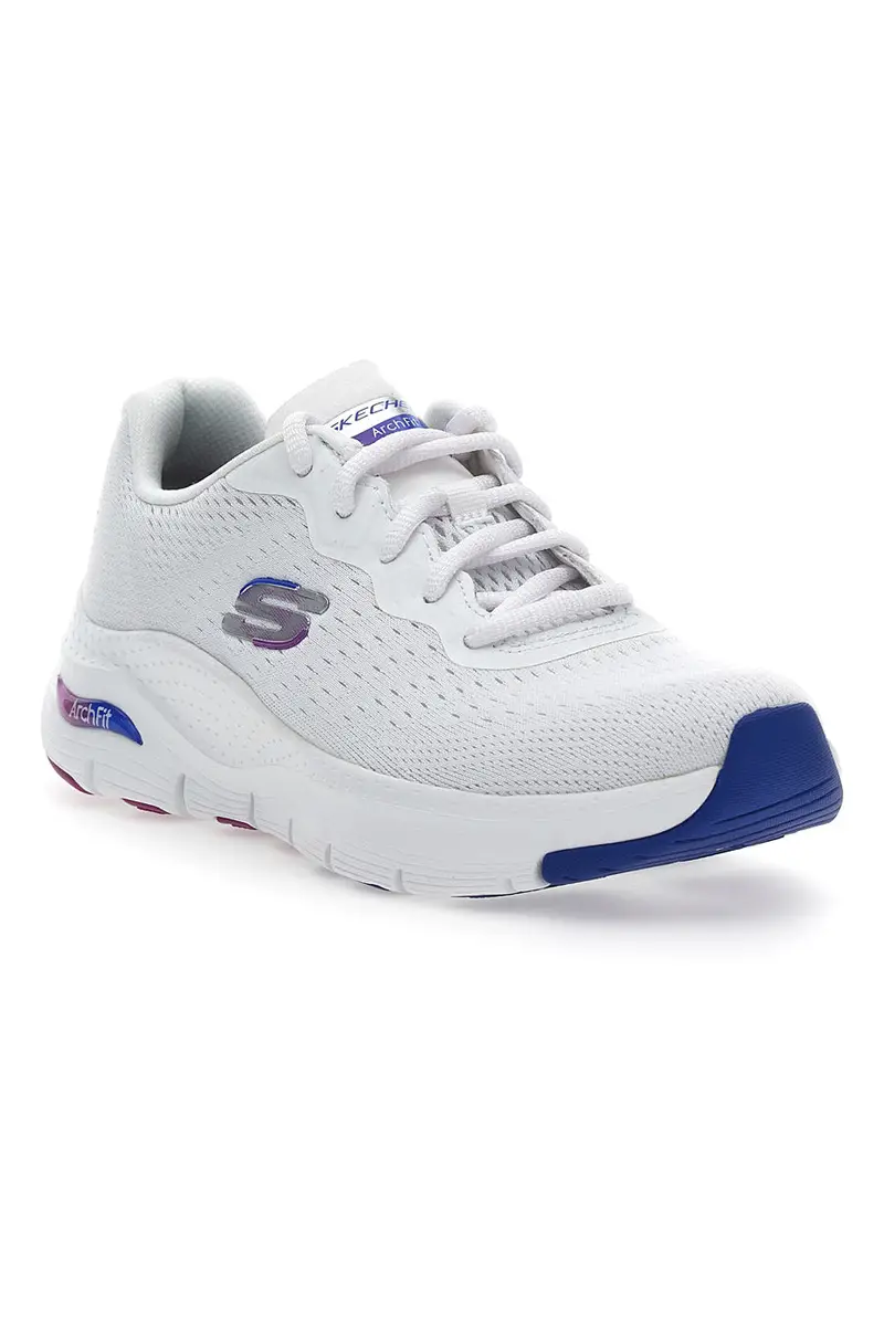 Sneakers Running Skechers Infinity Cool Bianche miniatura 2