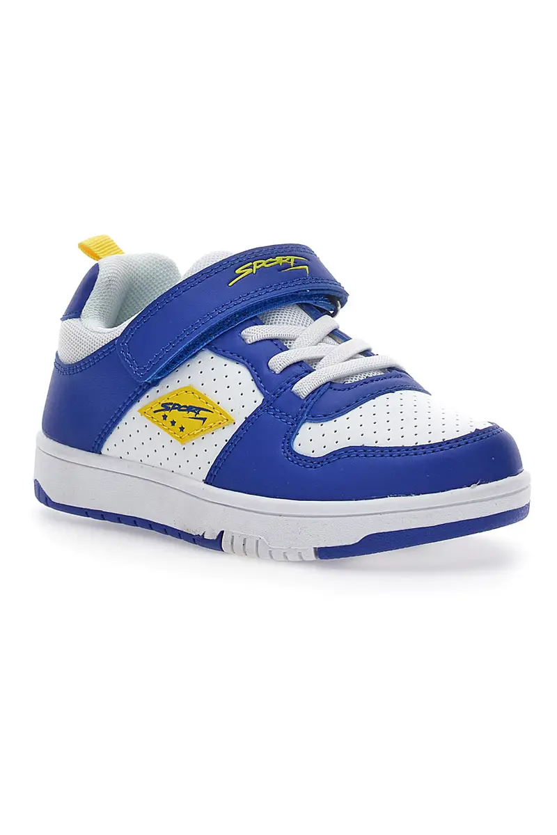 Sneakers Sevenoaks 2271 Bianche e Blu miniatura 2