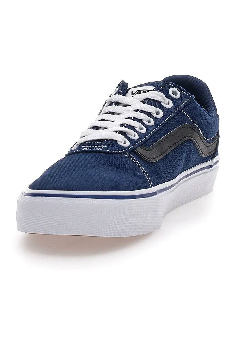 Sneakers Skateboarding Blu da Uomo Vans Ward Delux miniatura 3