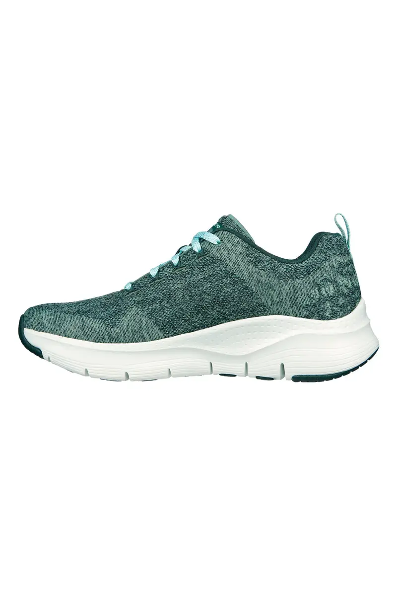 Sneakers Skechers Arch-Fit Comfy Wave Grigie miniatura 2