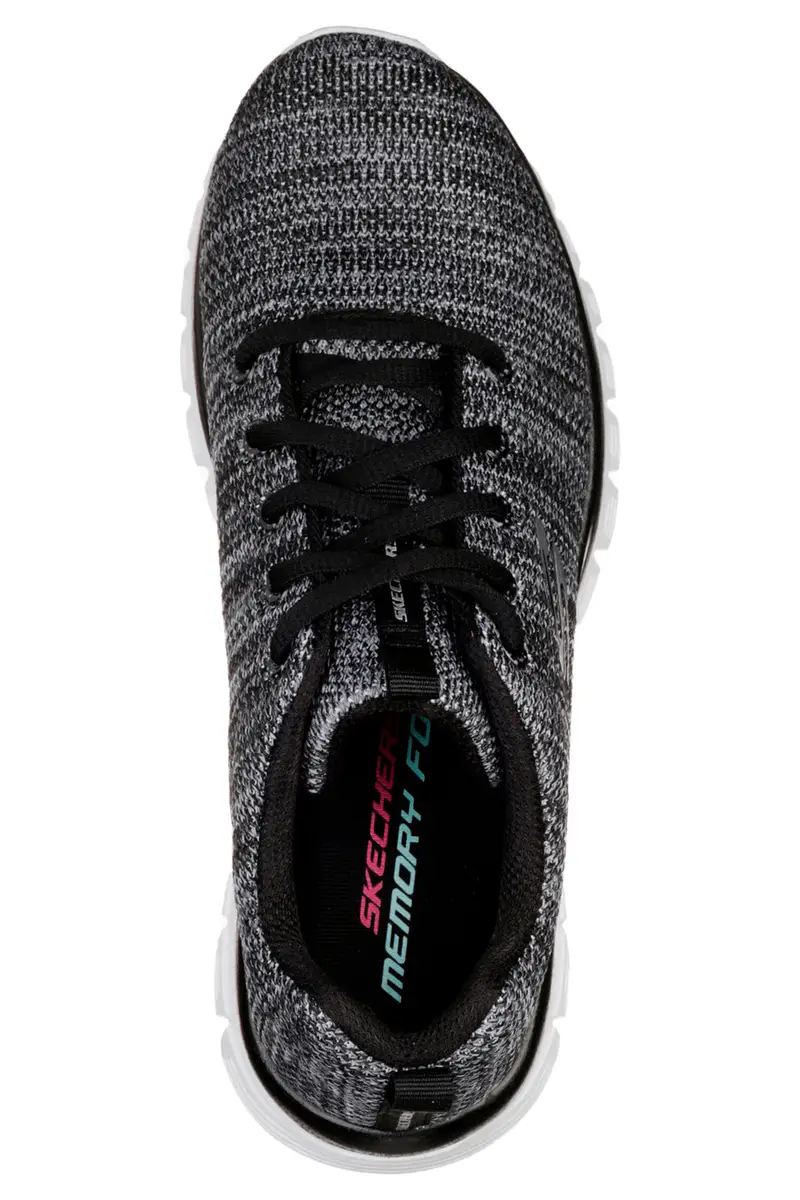 Sneakers Skechers Graceful Twisted Fortune Nere miniatura 3