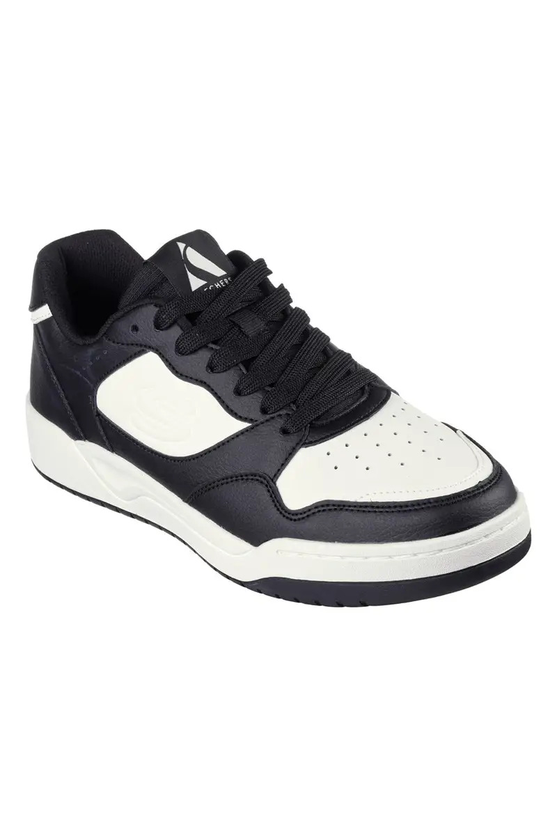 Sneakers Skechers Koop-Volley Low Varsity Nere-Bianche miniatura 2