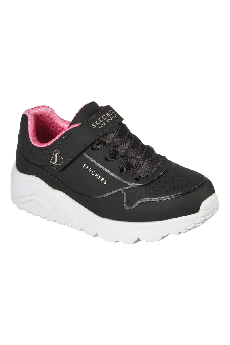 Sneakers Skechers Street Uno Lite Nere miniatura 2