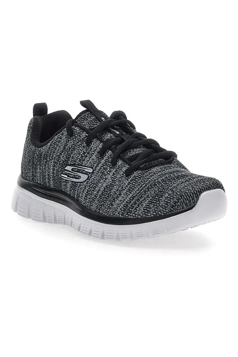 Sneakers Skechers Twisted Fortune Nere miniatura 2
