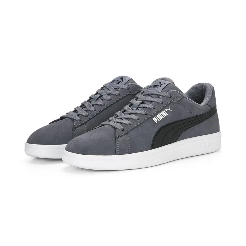 Sneakers Smash 3.0 PUMA Gray Tile Black White |  Puma