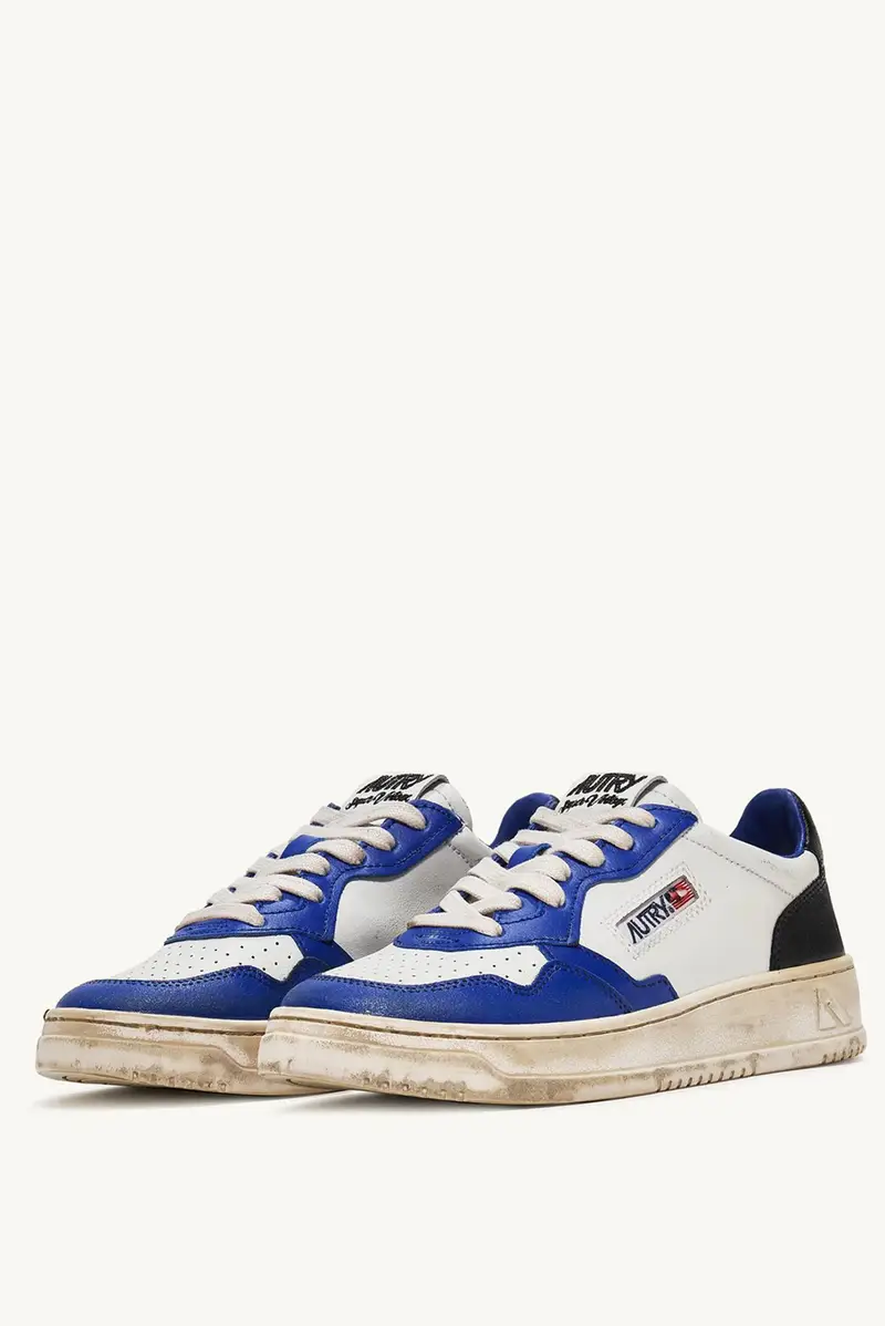 Sneakers Supervintage Blu e Nero miniatura 2