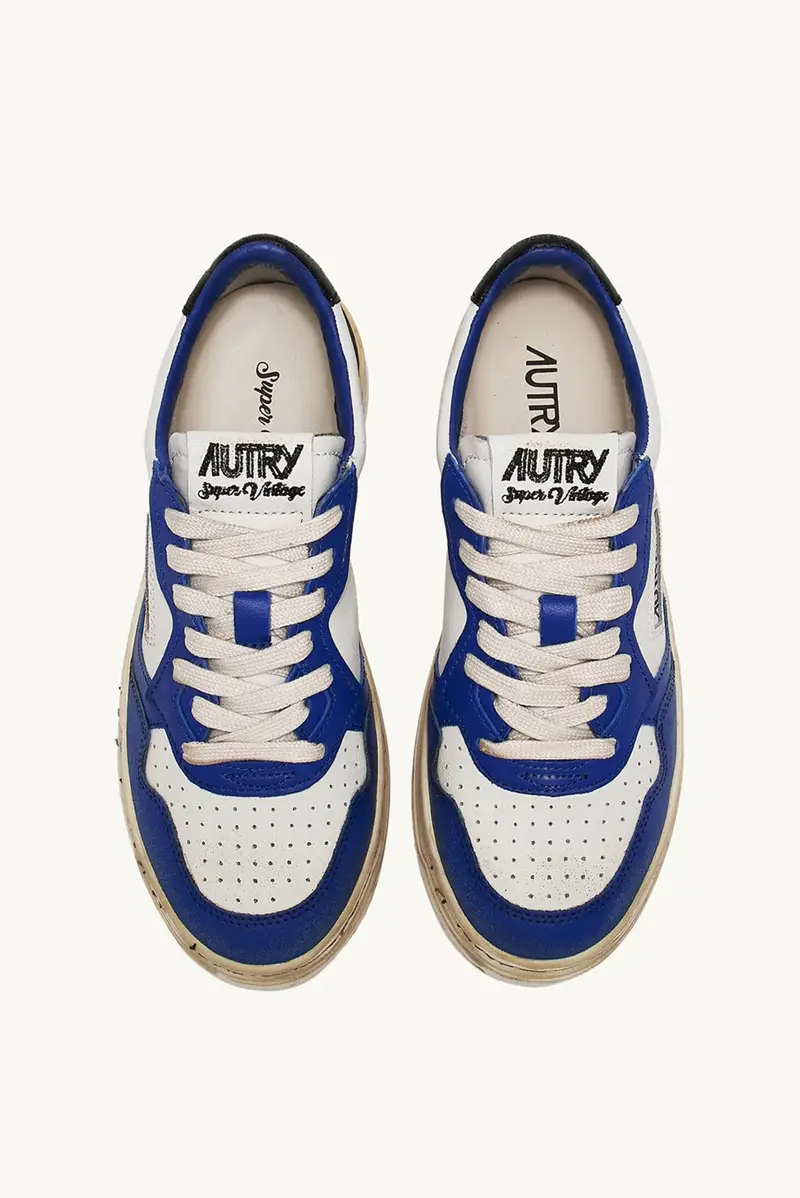 Sneakers Supervintage Blu e Nero miniatura 3