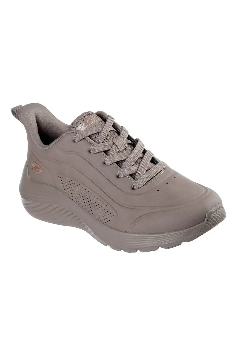 Sneakers taupe con dettagli traforati Skechers Bobs Squad Waves Just Wading miniatura 2