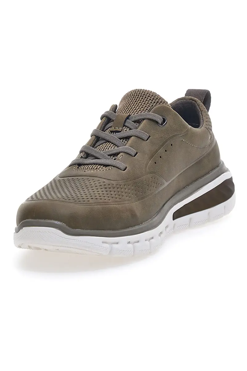 Sneakers Taupe con Lacci Bugatti 341AKQ02 miniatura 3