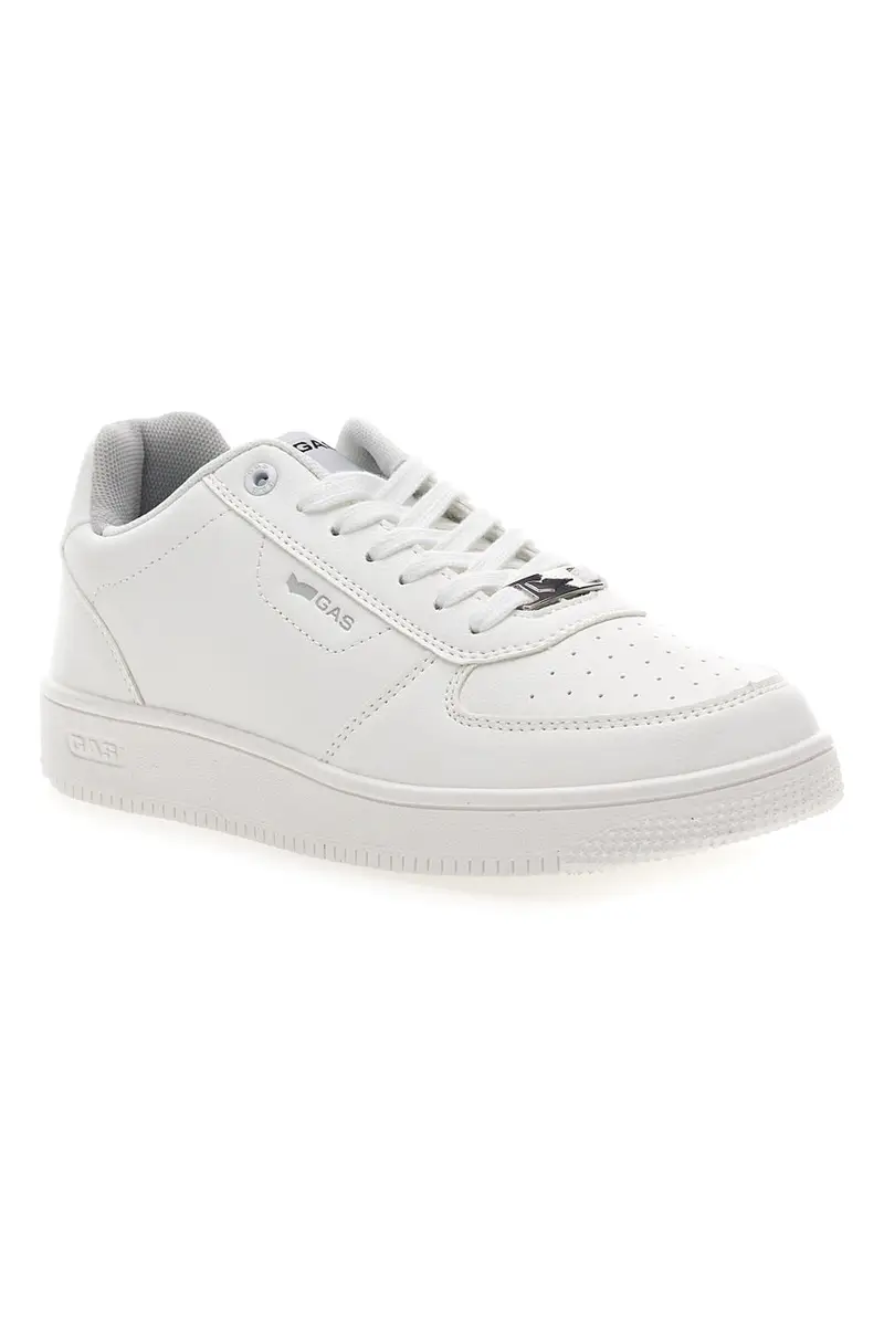 Sneakers total white in materiale sintetico Gas Kevin -Ltx miniatura 2
