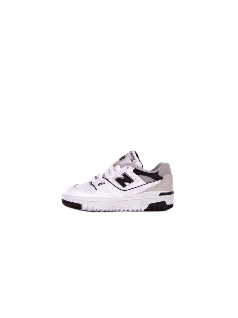 Sneakers Unisex Junior NEW BALANCE White black Psb550ei