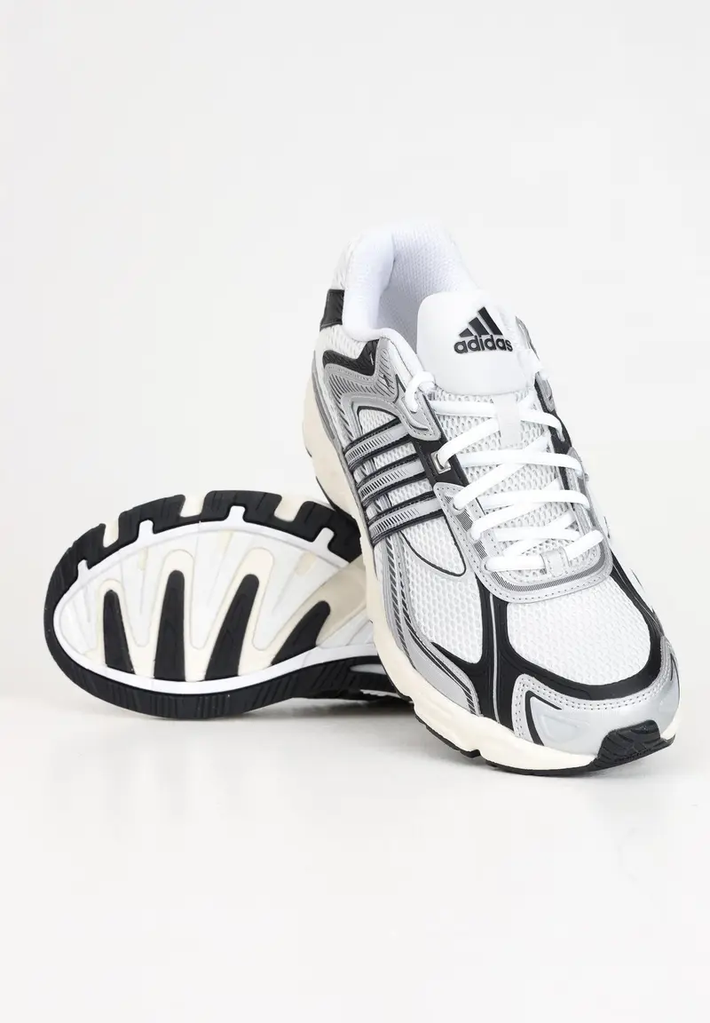 Sneakers uomo donna bianche grigie e nere Response CL miniatura 3