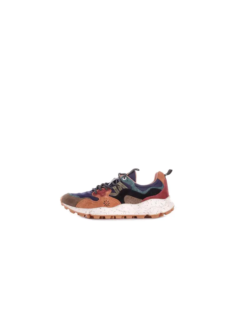 Sneakers Uomo FLOWER MOUNTAIN Navy brown Yamano 3