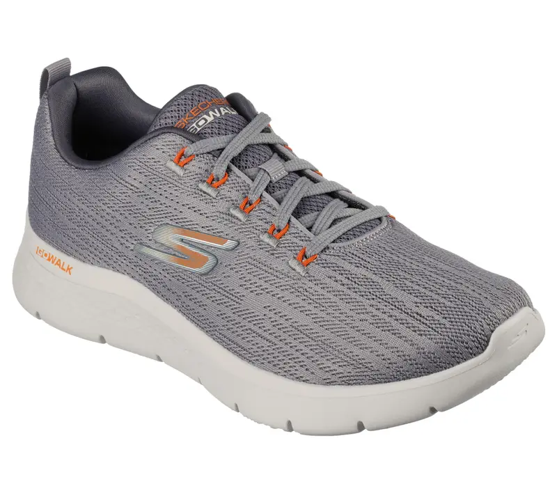 Sneakers Uomo GO WALK FLEX QUOTA Grigio / Arancione |  Skechers