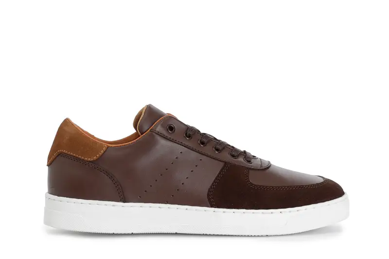 sneakers uomo in pelle t.moro 45