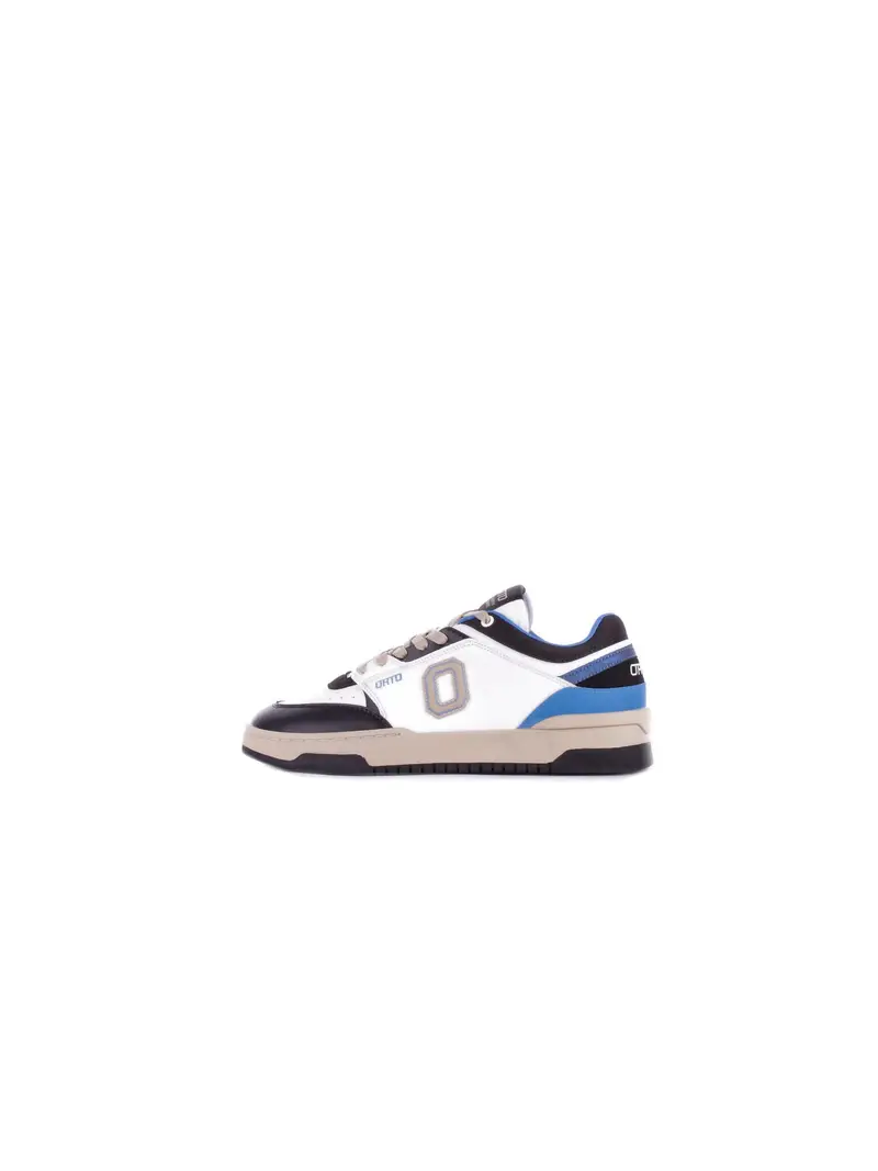 Sneakers Uomo ORTO Blue black sneaker ecopelle