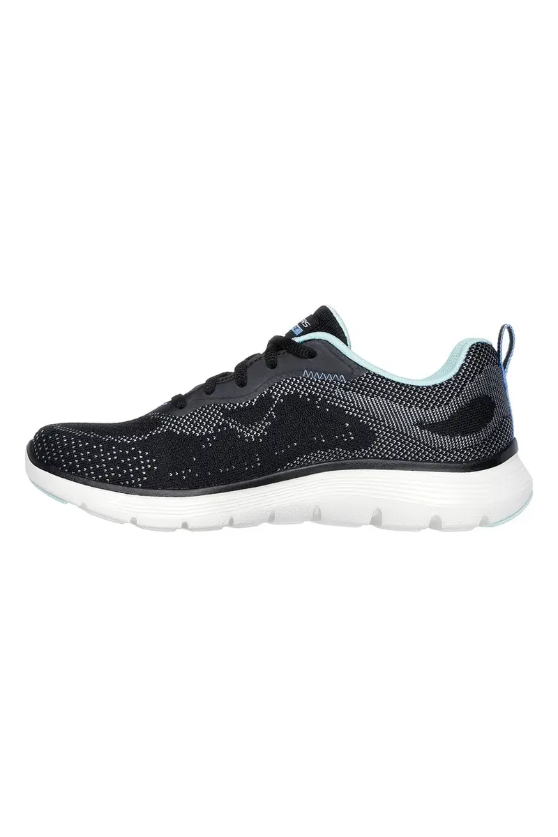Sneakers Vegan nere Skechers Flex Appeal 5.0 Cruising thru miniatura 3