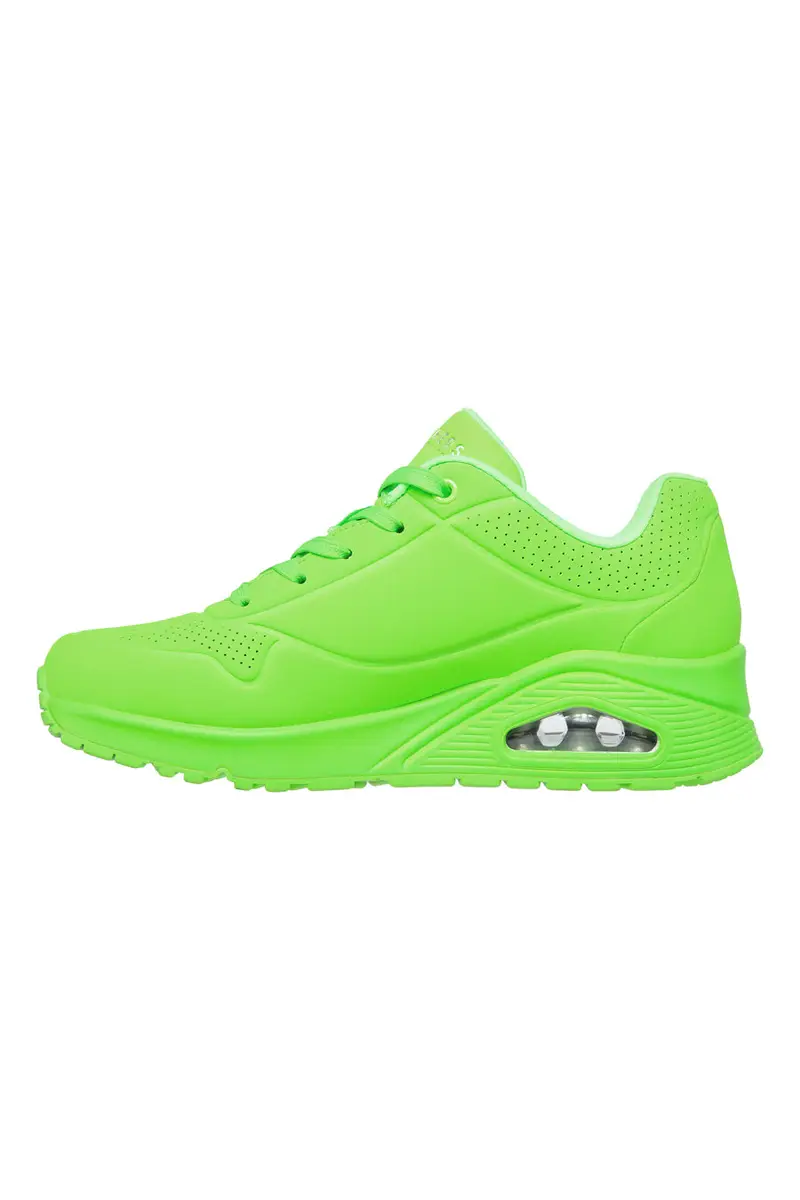 Sneakers Verde da Donna Skechers Uno-Night Shades miniatura 2