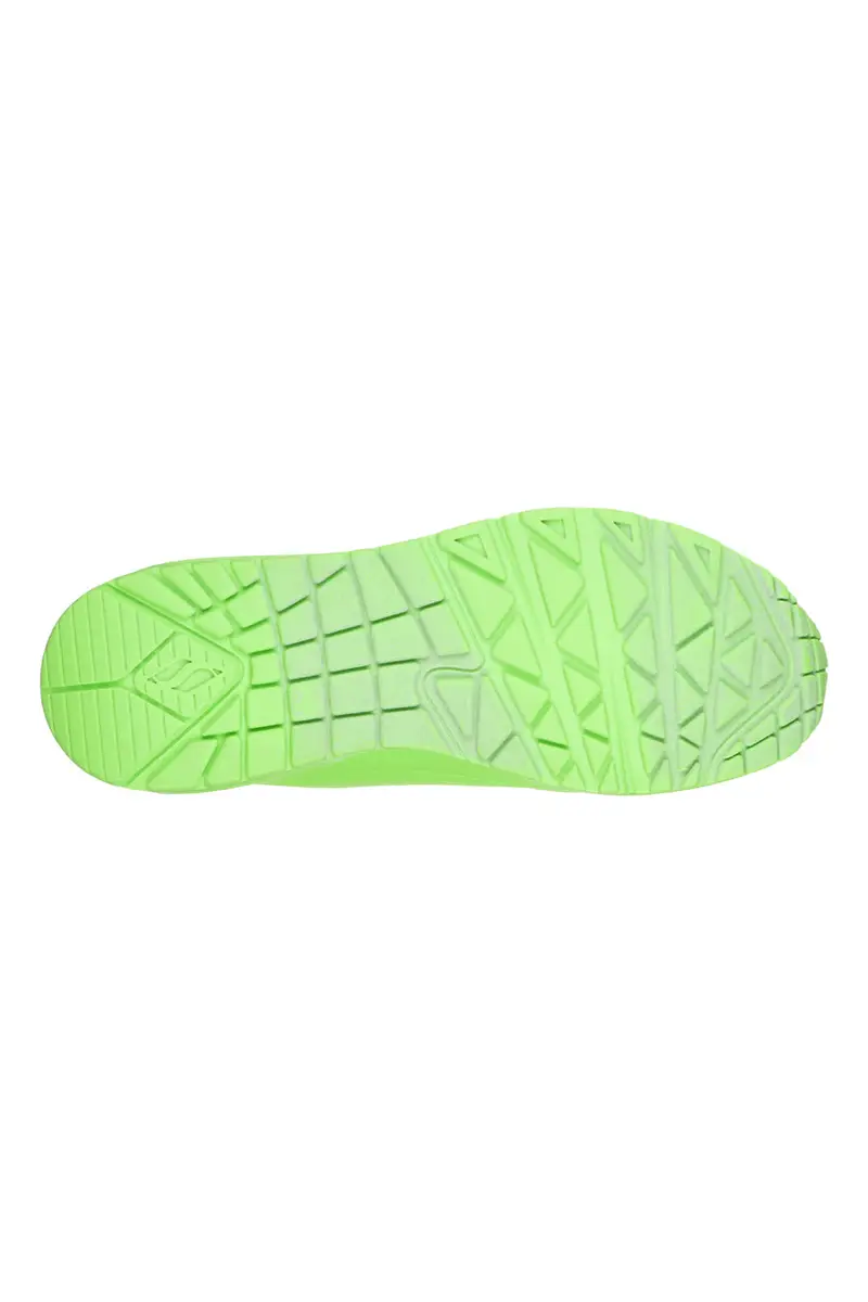 Sneakers Verde da Donna Skechers Uno-Night Shades miniatura 3