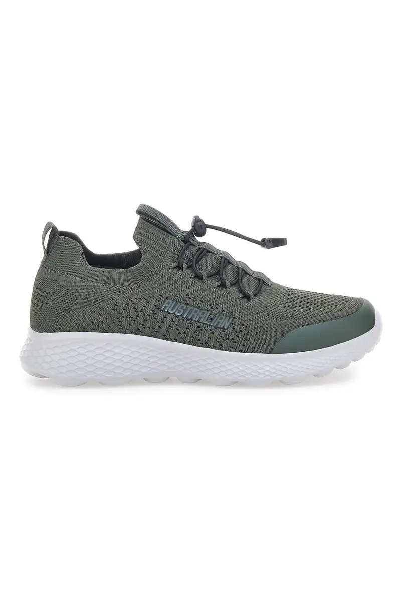 Sneakers Verde Militare Con Tomaia in Mesh e Effetto Memory AUSTRALIAN AU25M107