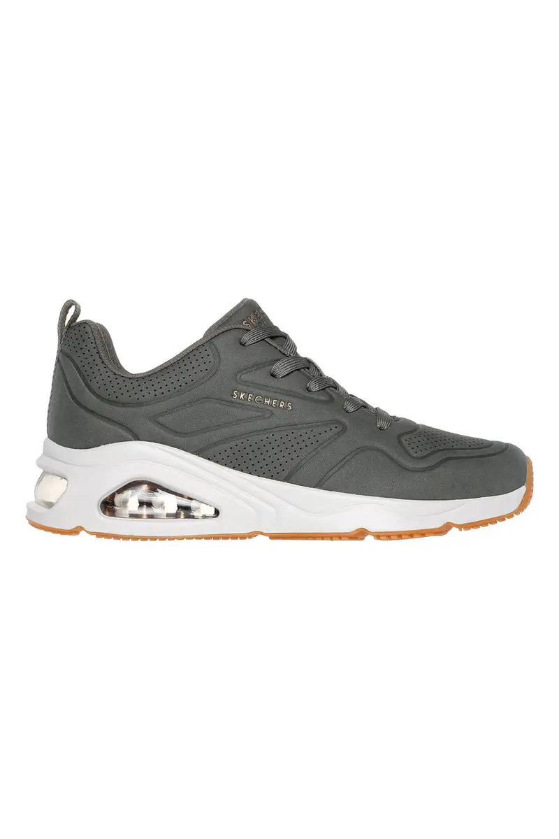 Sneakers Verde Oliva Skechers Tres-Air Uno Ah-mazing