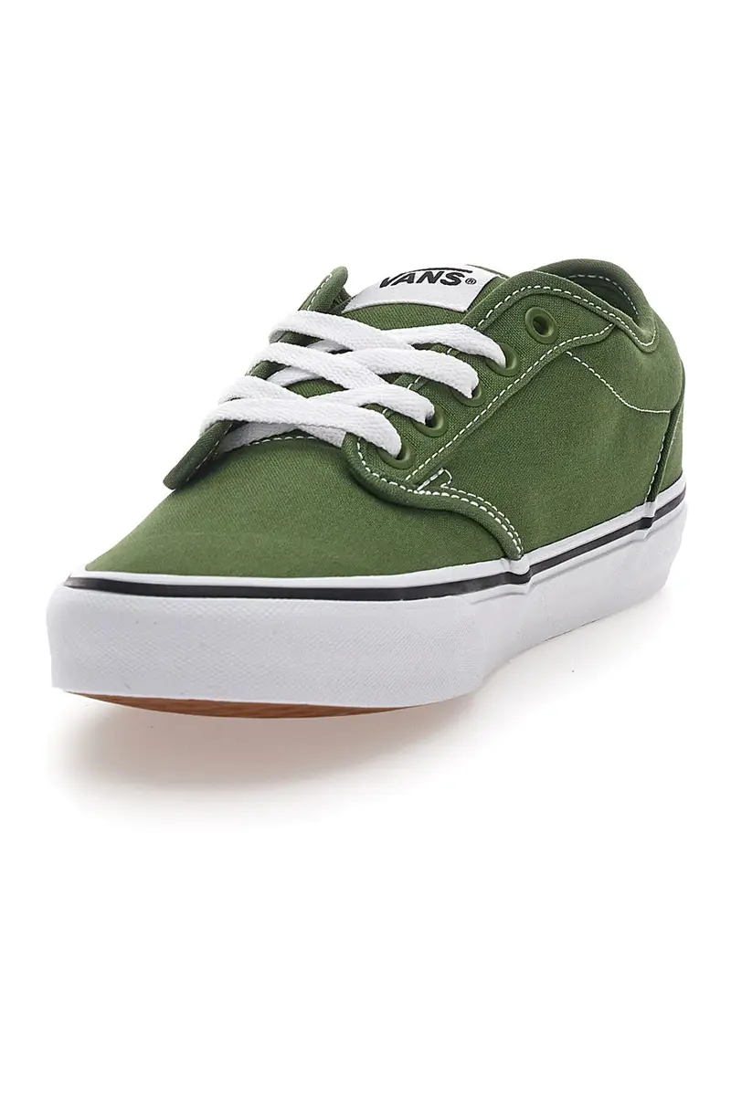 Sneakers Verdi Con Lacci Bianchi Vans Atwood miniatura 3