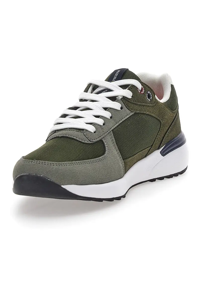 Sneakers Verdi Con Memory Soft Marina Militare MM2281 miniatura 3