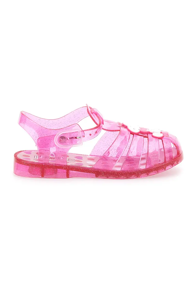 Sandali da Mare Rosa Trasparenti con Glitter Snoopy 3116616 [FUXIA]