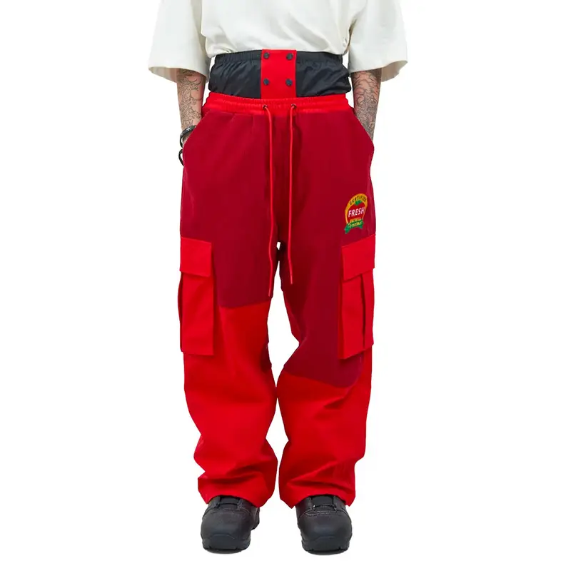 PANTALONE VELLUTO TOMATO