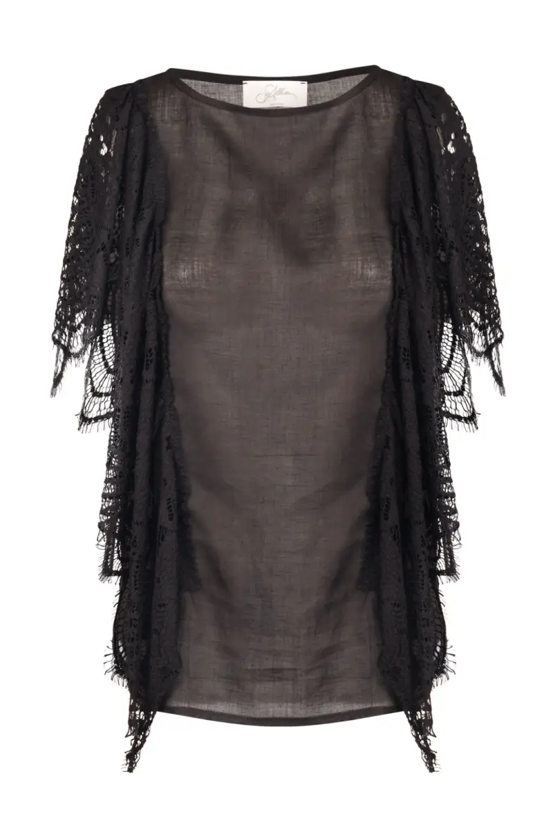 Blusa - 451644 - Nero