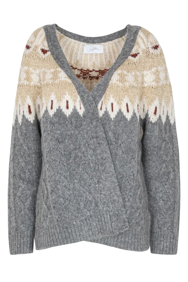 Cardigan - 441907 - Grigio